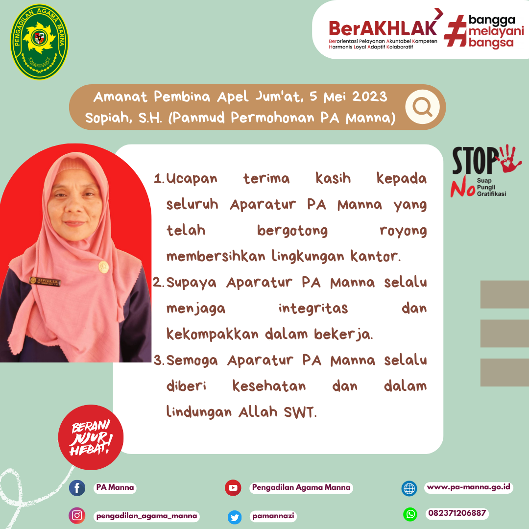 Desain ig apel sore 5 mei 2023