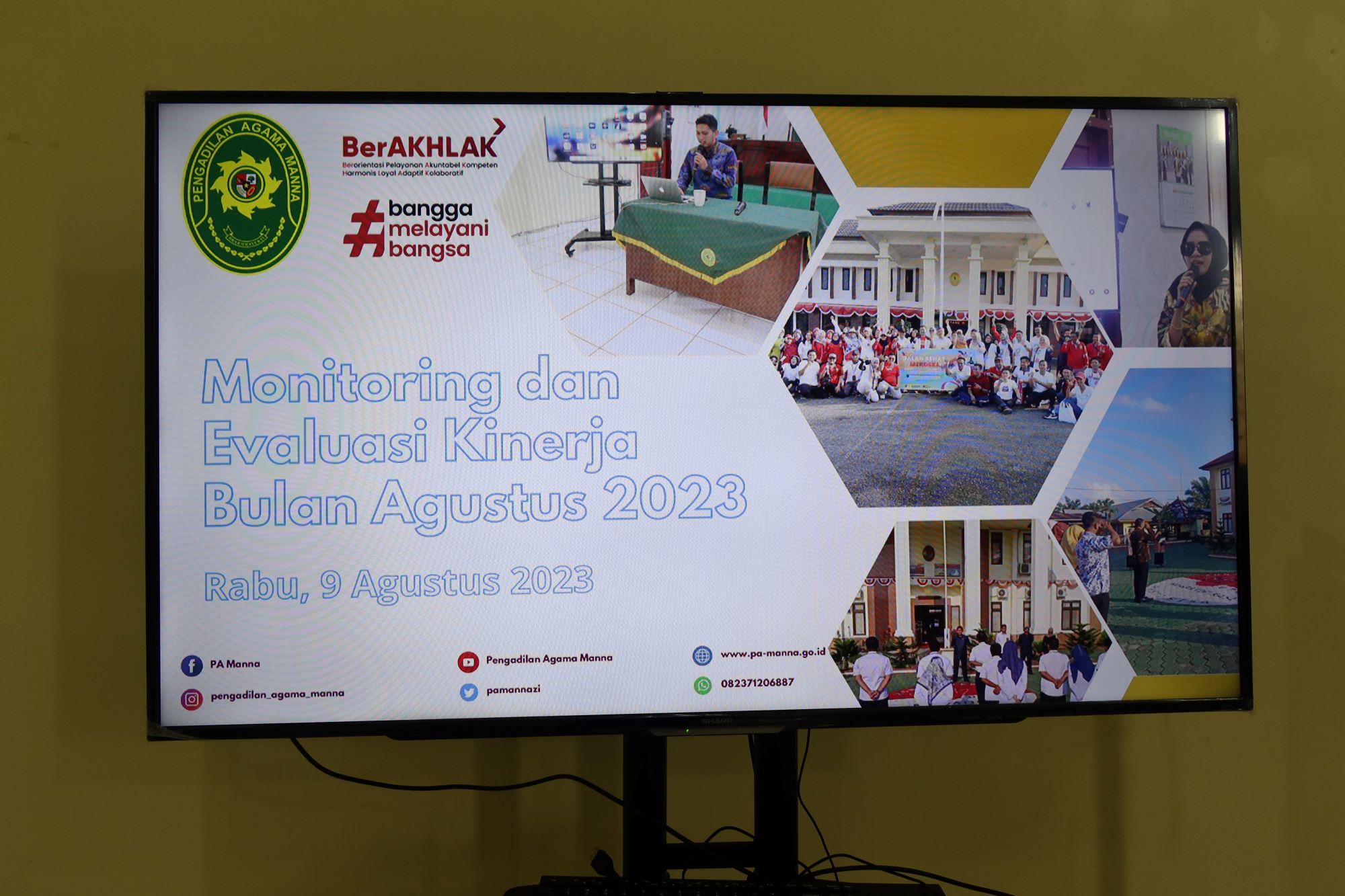 Monev Agustus 1