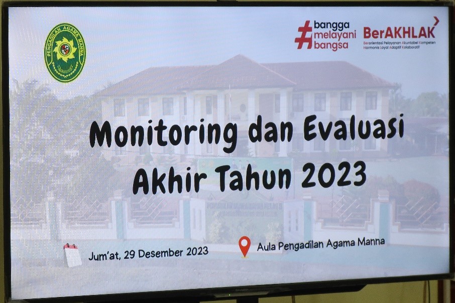 Monev akhir tahun
