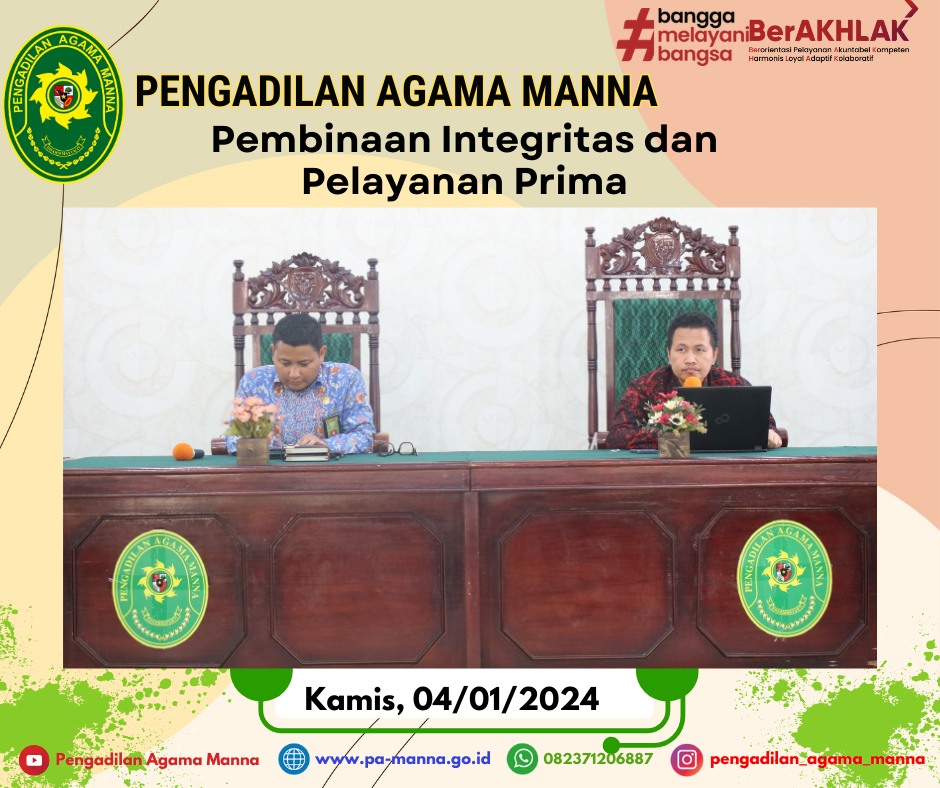 Pembinaan Integritas Jan 24 1