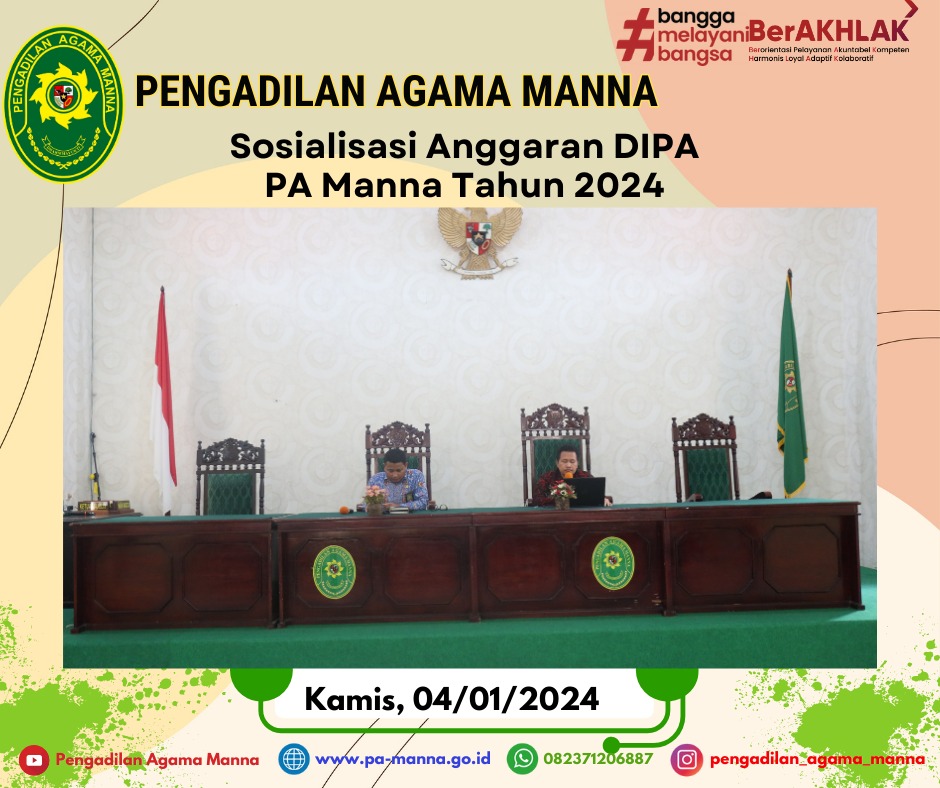 Sosialisasi Anggaran DIPA 2024 1