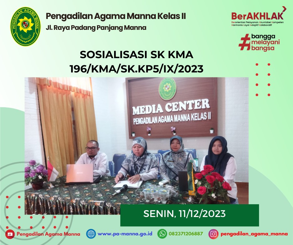 Sosialisasi KMA