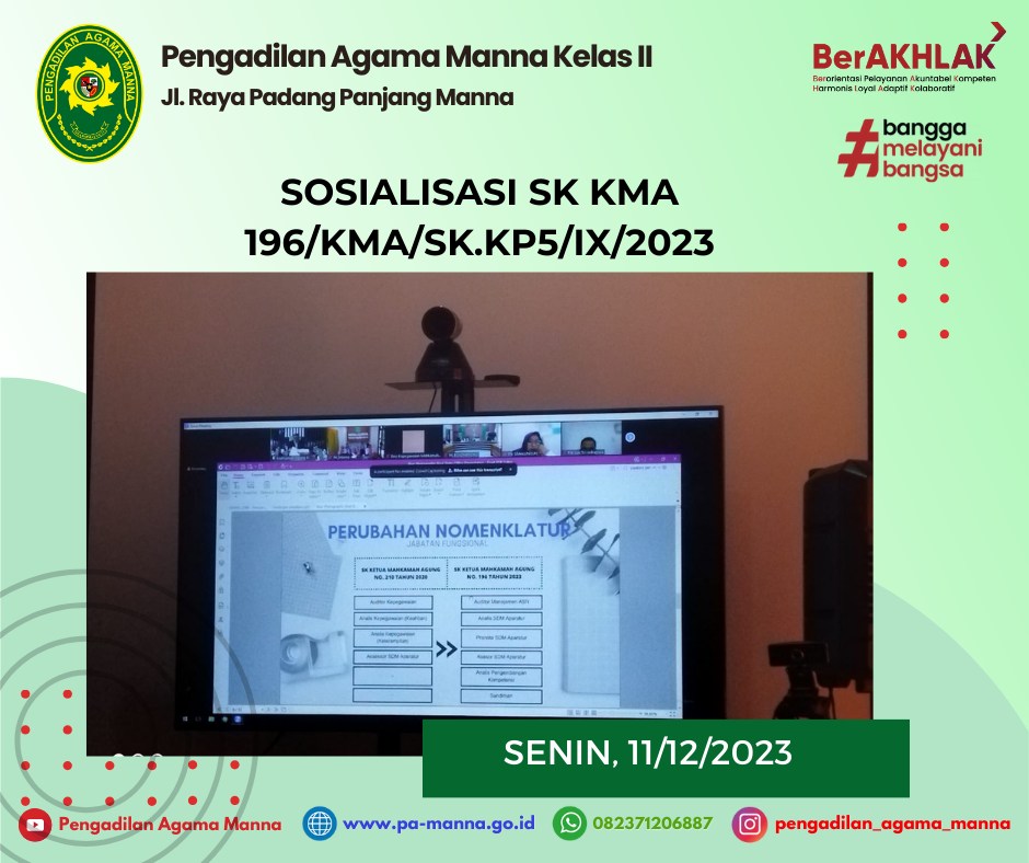 Sosialisasi KMA 1