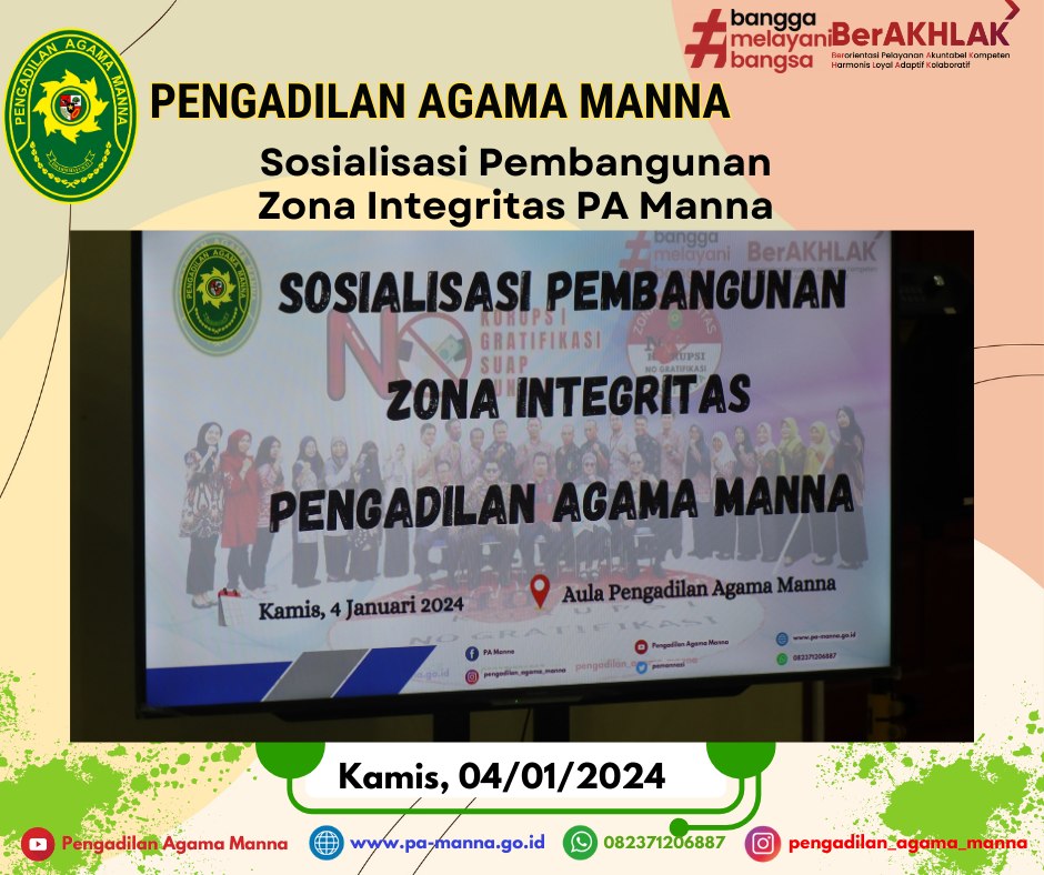 Sosialisasi Pembangunan ZI