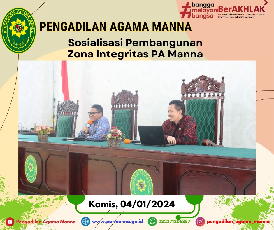 Sosialisasi Pembangunan ZI 1