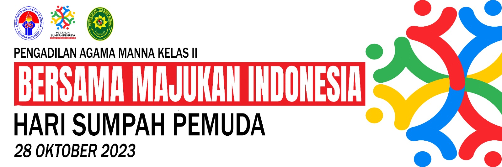 Spanduk Sumpah Pemuda 2023