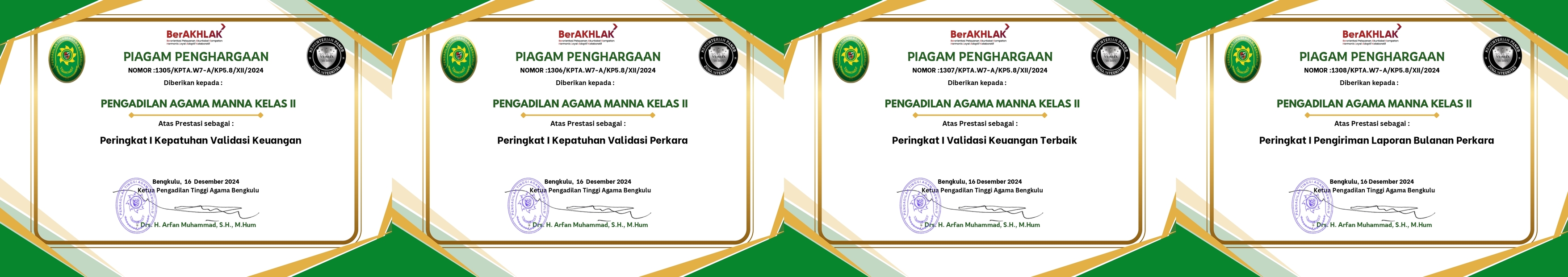 Prestasi PA Manna 1
