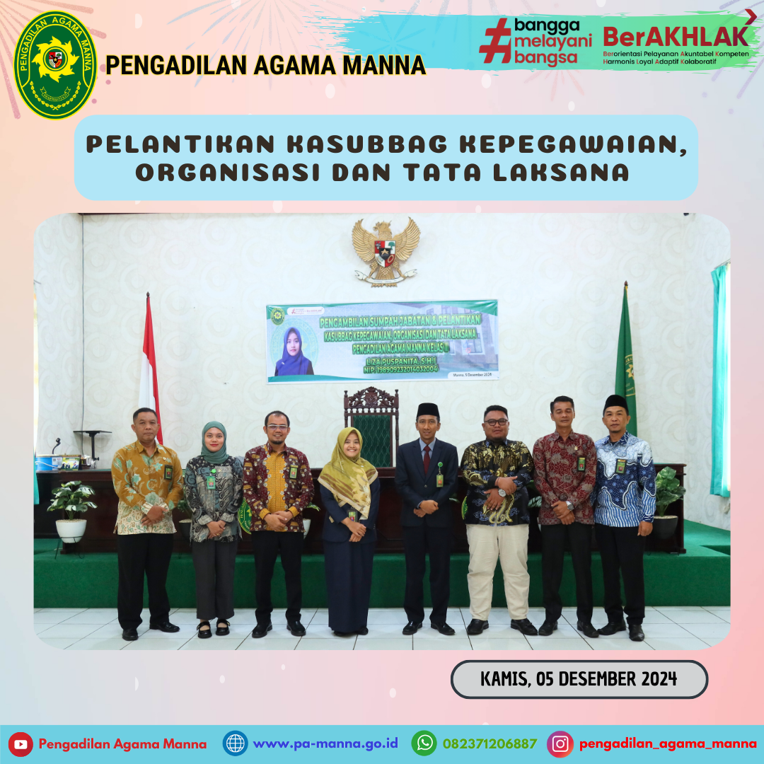pelantikan kasubbag kepegawaian 2